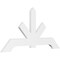Ekena Millwork Vanguard Architectural Grade PVC Gable Bracket, 72"W x 36"H x 2"D x 6"F, 12/12 Pitch GBP072X36X0206VAN00 - alternate 1